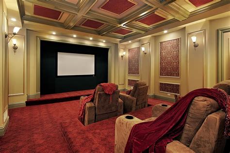 A home theater or a family room with a large screen is a great addition to your house design. 21 Incredible Home Theater Design Ideas & Decor (Pictures ...