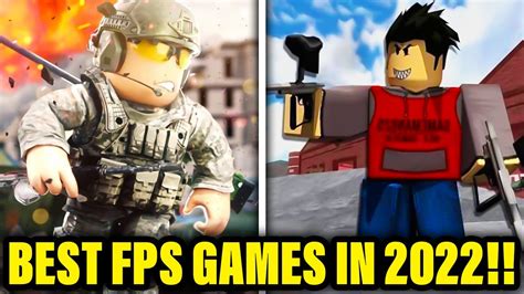 Best Roblox Fps Games To Play In 2022 Youtube
