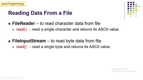 File Reading In Java Using Filereader And Fileinputstream Youtube