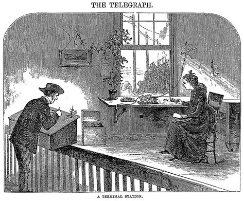 Telegraph Office 1873 Photograph By Granger Pixels
