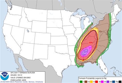 Epic Outbreak Of Tornadoes Across The Southeast On 27 28 April 2011