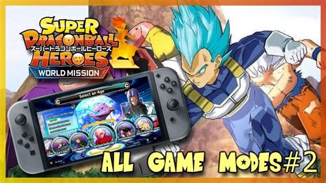 During the spring of 2020, super dragon ball heroes introduced a new series, the big bang mission, as the game was approaching it's 10th anniversary. Super Dragon Ball Heroes: World Mission Gameplay Trailer- MORE GAME MODES INFO | Switch & PC ...