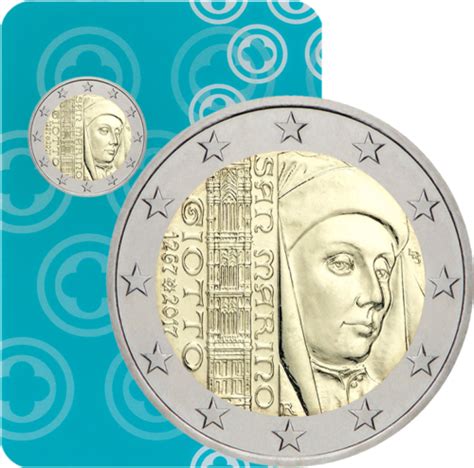 2017 San Marino Giotto 2 Euro Coin Florinuslv