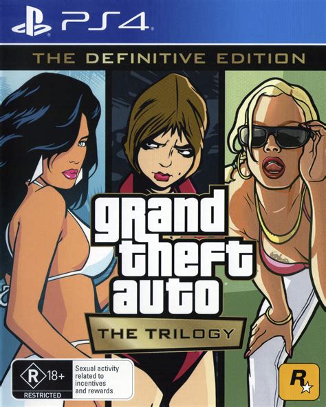 Grand Theft Auto The Trilogy The Definitive Edition Box Shot For