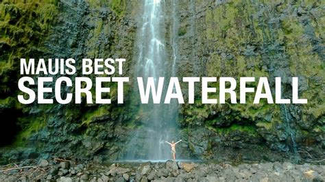 Maui Skinny Dipping Secret Waterfalls On The Road To Hana Youtube