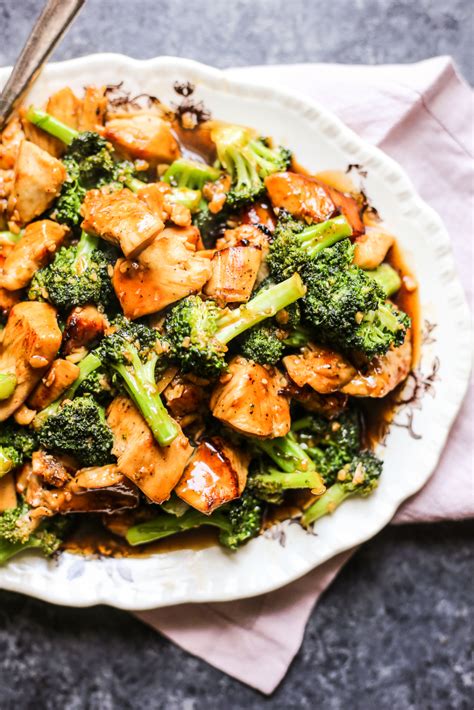Chinese broccoli needs to be cooked before eaten and is most commonly steamed (this recipe) or if you can't consume alcohol, substitute with chicken stock. Chicken and Broccoli | Recipe | Whole food recipes ...