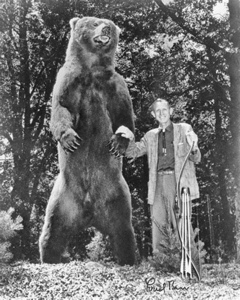Fred Bears 10 Commandments Of Hunting Bear Archery Hunting Archery