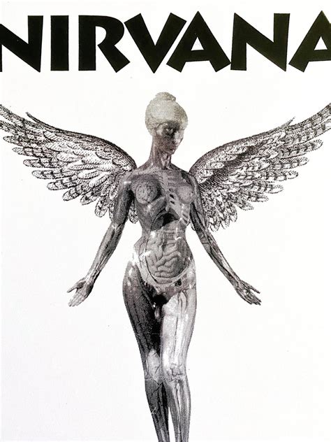 Nirvana 1993 In Utero Tour Concert Poster Rare Re Print Etsy