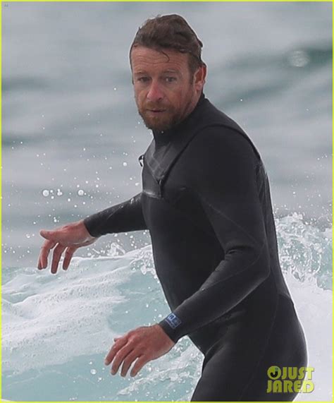 Simon Baker Hits The Beach To Do Some Surfing In Sydney Photo Simon Baker Pictures