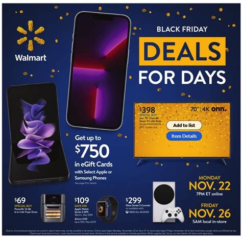 Walmart Black Friday Ad 2021 Reveals Deals On Iphone 13 Ps5 More Bgr