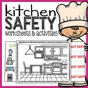 See more ideas about safety posters, workplace safety. Kitchen Safety Worksheets and Activities Pack by The Super Teacher