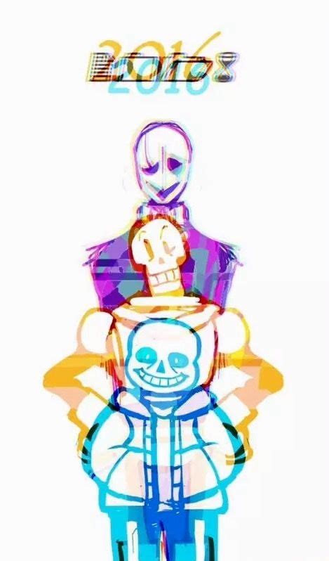 2016 In Papyrus Sans And Wing Dings Gaster Undertale Christmas