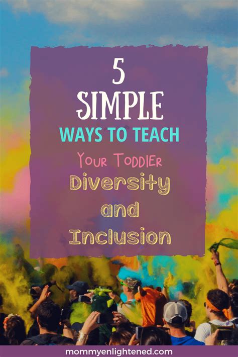 How To Teach Your Toddler About Diversity And Inclusion Gentle