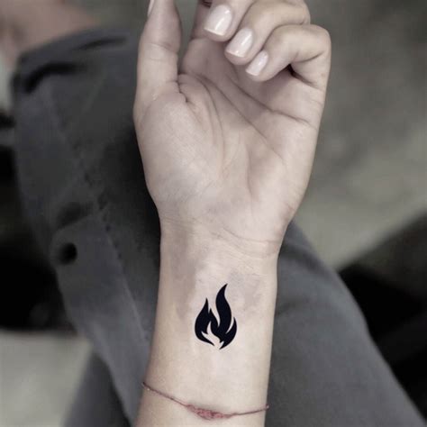 Holy Spirit Flame Tattoo