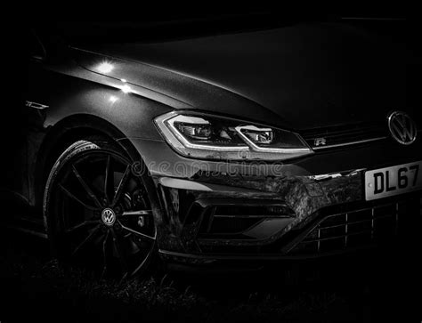 The Front Light Of A Modern Luxury Car Editorial Stock Photo Image Of