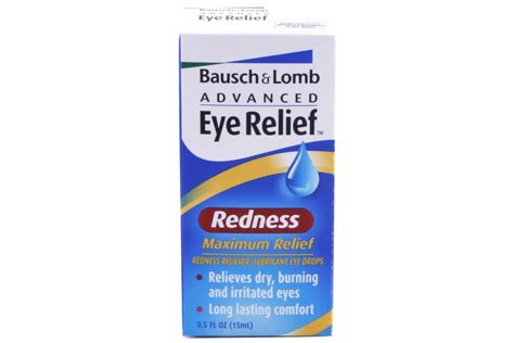 Bausch Lomb Advanced Eye Relief Redness Maximum Relief Eye Drops Fl Oz Brainfire