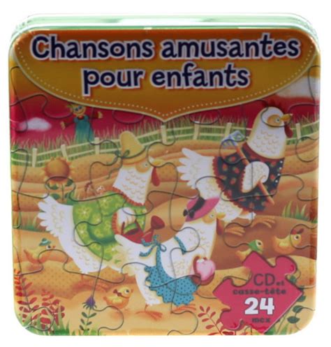 Chanson Mes Jouets Font La Tête - COMPILATION - Chansons amusantes pour enfants (CD+casse-tête 24 mcx