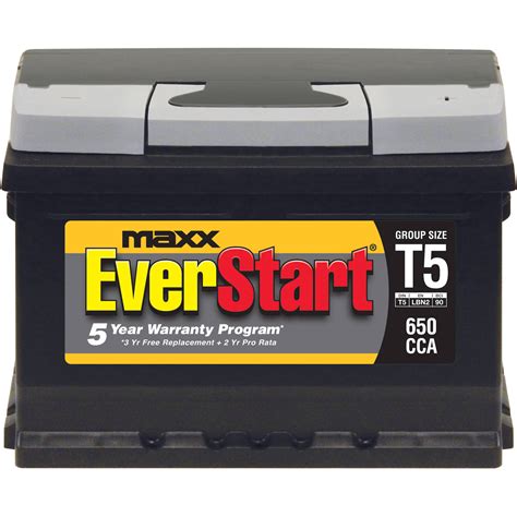 Everstart Maxx Lead Acid Automotive Battery Group T5 Brickseek