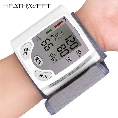 Healthsweet Home Automatic Digital Lcd Wrist Watch Blood Pressure