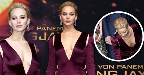 Jennifer Lawrence Once Accidentally Almost Exposed Her B Bs Celebrity