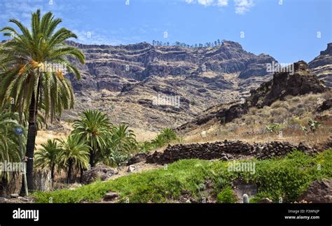 Mountains In Gran Canaria Stock Photo Alamy