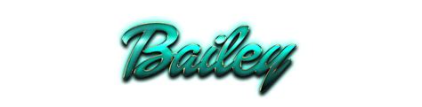 Bailey Name Logo Logodix