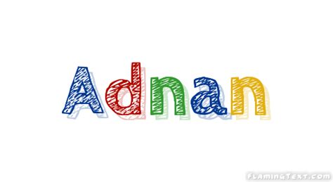 adnan ロゴ フレーミングテキストからの無料の名前デザインツール