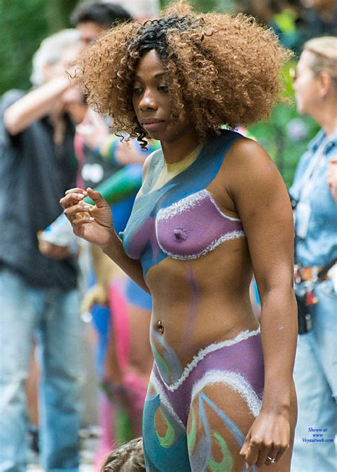 Body Painting In A Ny Park Another Chapter January
