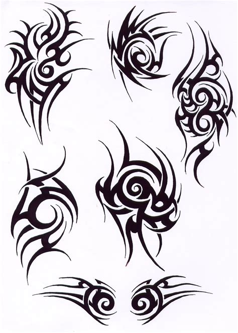 Tribal Tattoo Design Img40 Tribal Flash Tatto Sets Tattoo Pictures