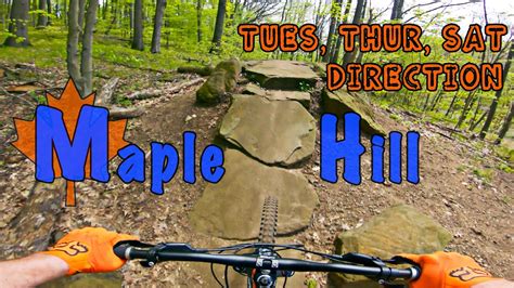 Checking Out Mtb Downhill Flow At Maple Hill Trail In Kalamazoo Mi