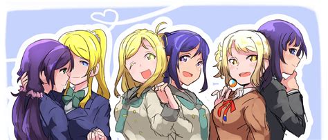 # 52 chapters published (ongoing). Eli x Nozomi; Kanan x Mari; Ai x Karin | Yuri - Love Live ...