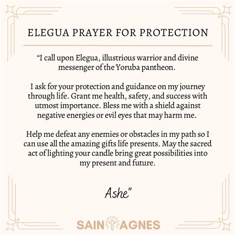 7 Elegua Prayers Protection Money And Luck