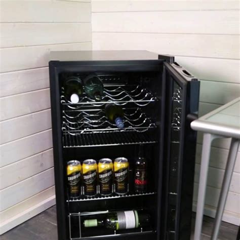 The drinks cabinet, the uk's leading online drinks shop. iceQ 93 Litre Under Counter Glass Door Display Fridge ...