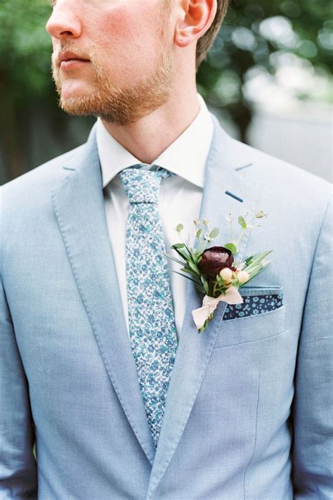 5 Ways A Great Florist Can Rock Your Wedding Day Blue Wedding Suit
