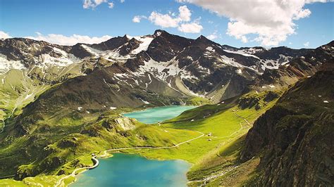 Hd Wallpaper Seealpsee Is A Lake In The Alpstein Range Of The Appenzell Innerrhoden Canton