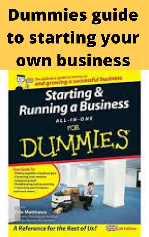 Dummies Guide To Starting Your Own Business By Vathani Ariyam Goodreads