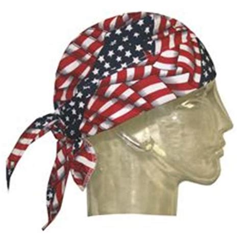 Hyperkewl Evaporative Cooling Skull Cap Printed Usa Flag
