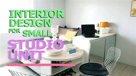 Interior Design Small Studio Condominium Unit For 186 Sqm Youtube