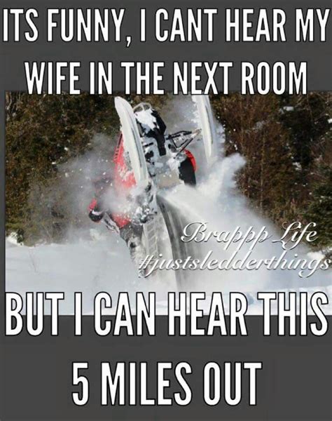Got A Husband Just Like This Snowmobile Humor Sledding Snowmobile Snowmobile Girl Polaris