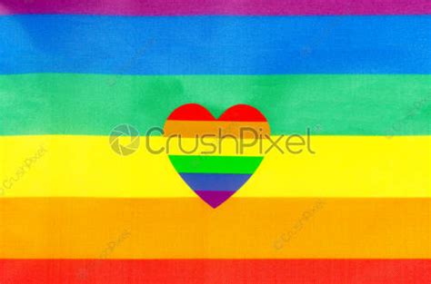 Regenboog Vlag Is De Trots Vlag Vertegenwoordigt Igbt Trots Stockfoto Crushpixel