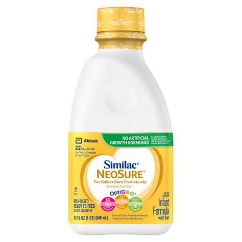 Similac Neosure Infant Formula With Iron For Babies Born Prematurely
