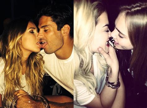 These Hot Celebs Cant Stop Locking Lips—see The Steamy Pics E Online