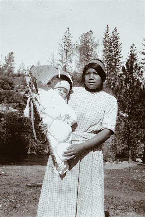Woman With Child Of The Yokuts Previously Known As Mariposas An