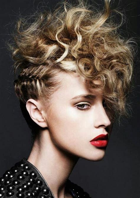 Side Braided With Untamed Curl Mop Is Stunning On This Model You Coudl