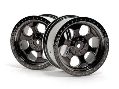 Hpi Racing Savage X Ss Nitro Gt 2 3161 6 Spoke Wheel Black