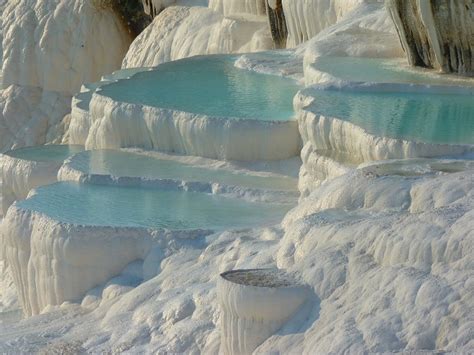 Pamukkale Natural Rock Pools Turkey One Of The Best Landscapes On