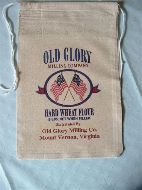 4.8 out of 5 stars. Novelty Flour Sack Bag Old Glory Milling Co. by ...