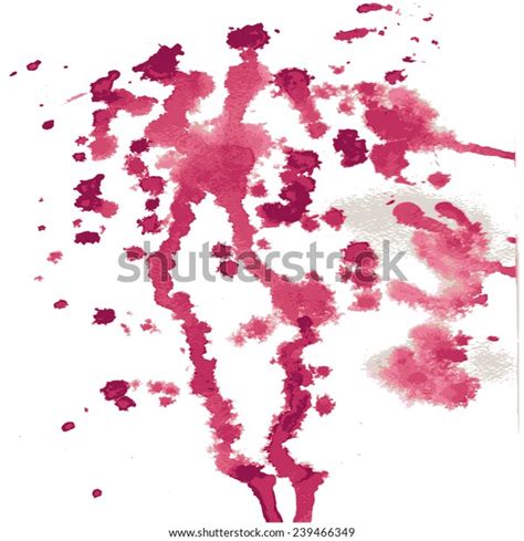 Splattered Blood Stains Vector Background Stock Vector Royalty Free