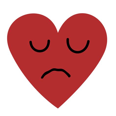 Sad Heart Sticker For Ios And Android Giphy