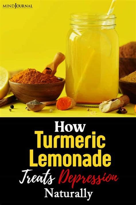 How Turmeric Lemonade Treats Depression Naturally Better Than Prozac